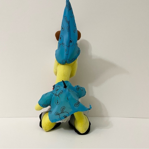 Vintage Odie With PJ with Bunny Slippers Plush Stuffed Animal Garfield - Picture 6 of 16